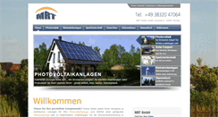Desktop Screenshot of mrt-solar.de